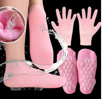 Moisturizing Socks & Gloves Silicone Spa Gel
