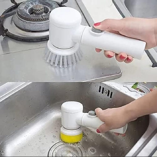 ELECTRIC 5 in1 Rechargeable Magic Brush Electric Multi-Functional Household Cleaning Brush